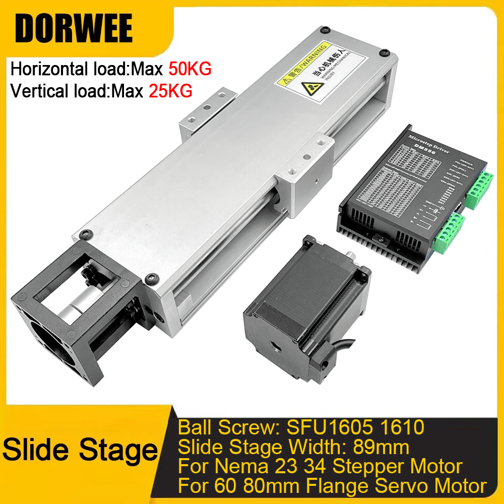 Linear Guide Rail - Linear Guide Stage Optical AxisBall Screw
