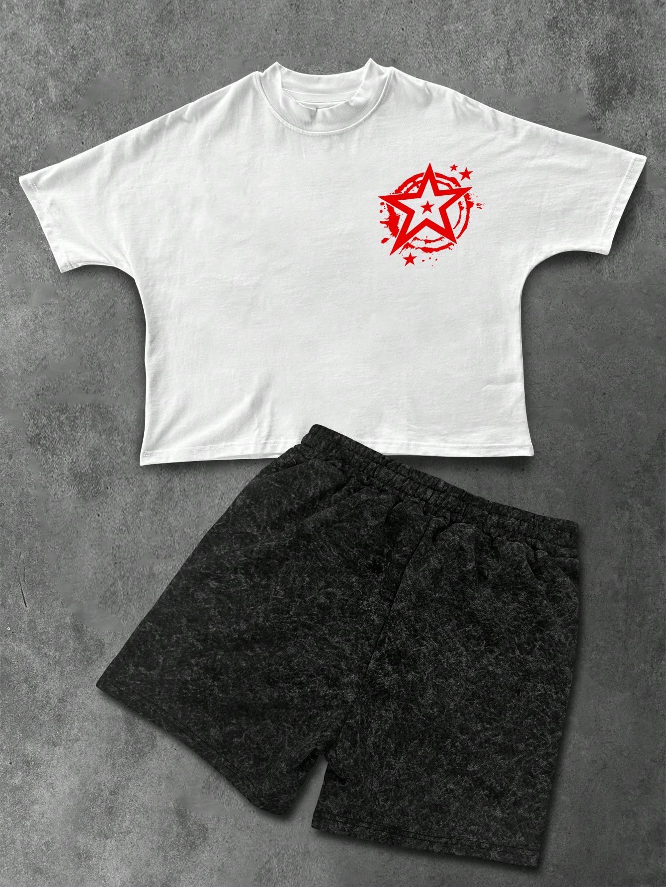 3D Printing Design Free - 2026 Summer New Men's Short-Sleeved Set