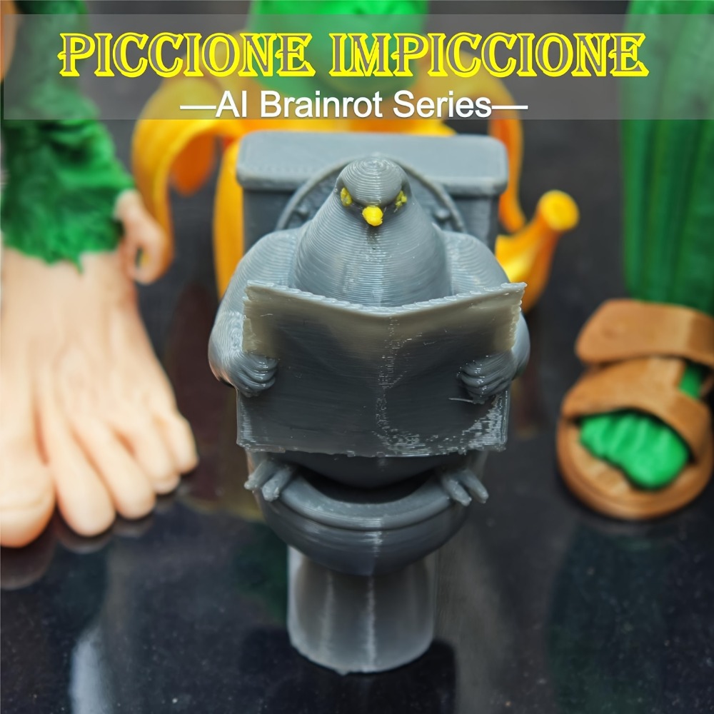 3D Printing Viral - 3D Printed Piccione Impiccione Collectible Viral