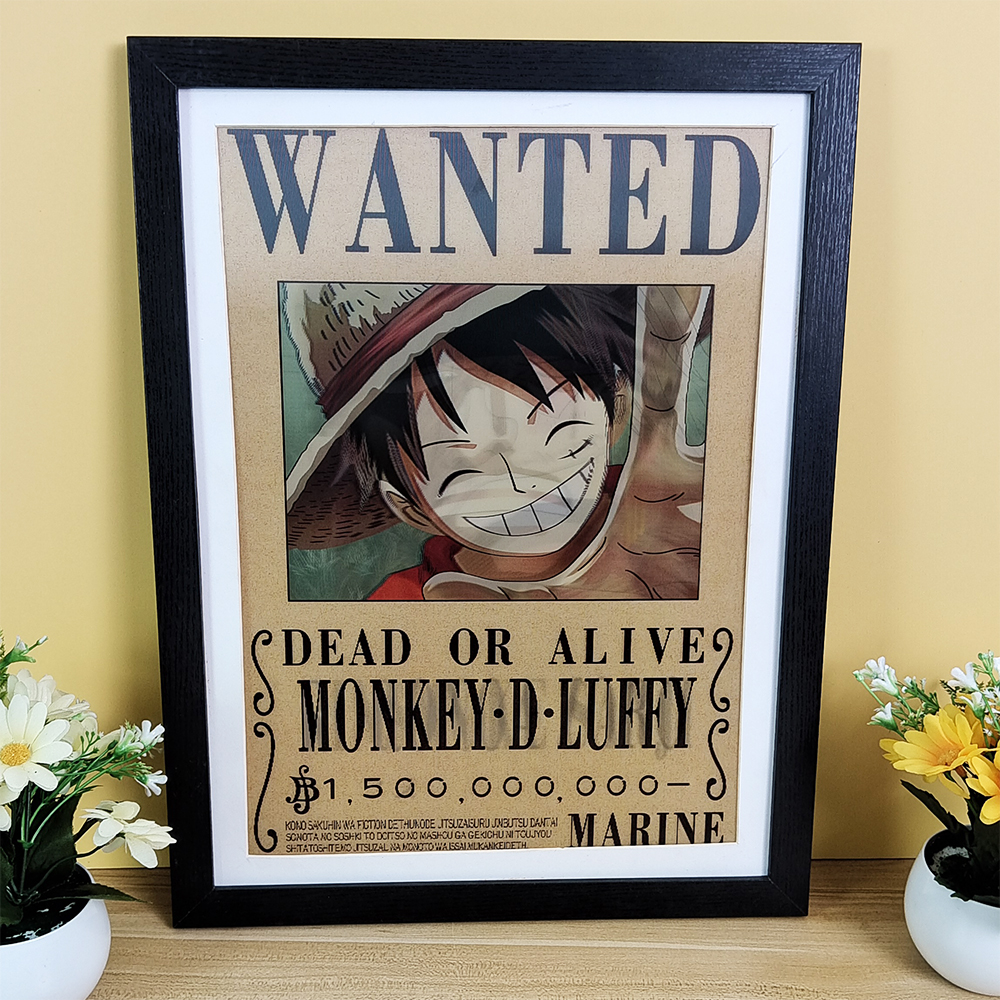 3D Printing Room - Anime Art One Piece Luffy Zoro
