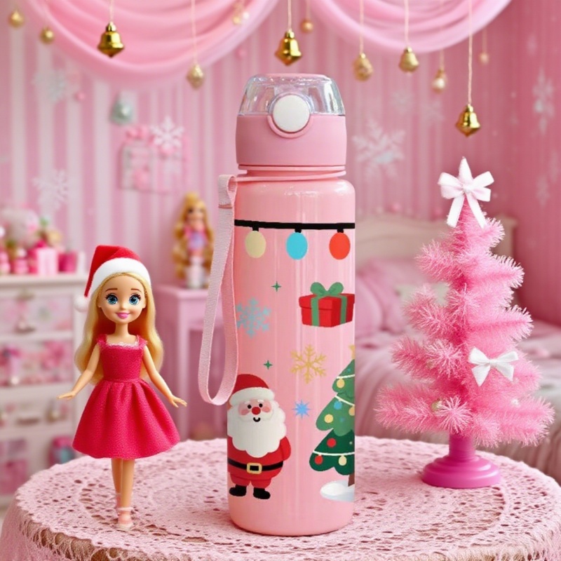 3D Printing Design Free - 3D Print Christmas Water Bottle with