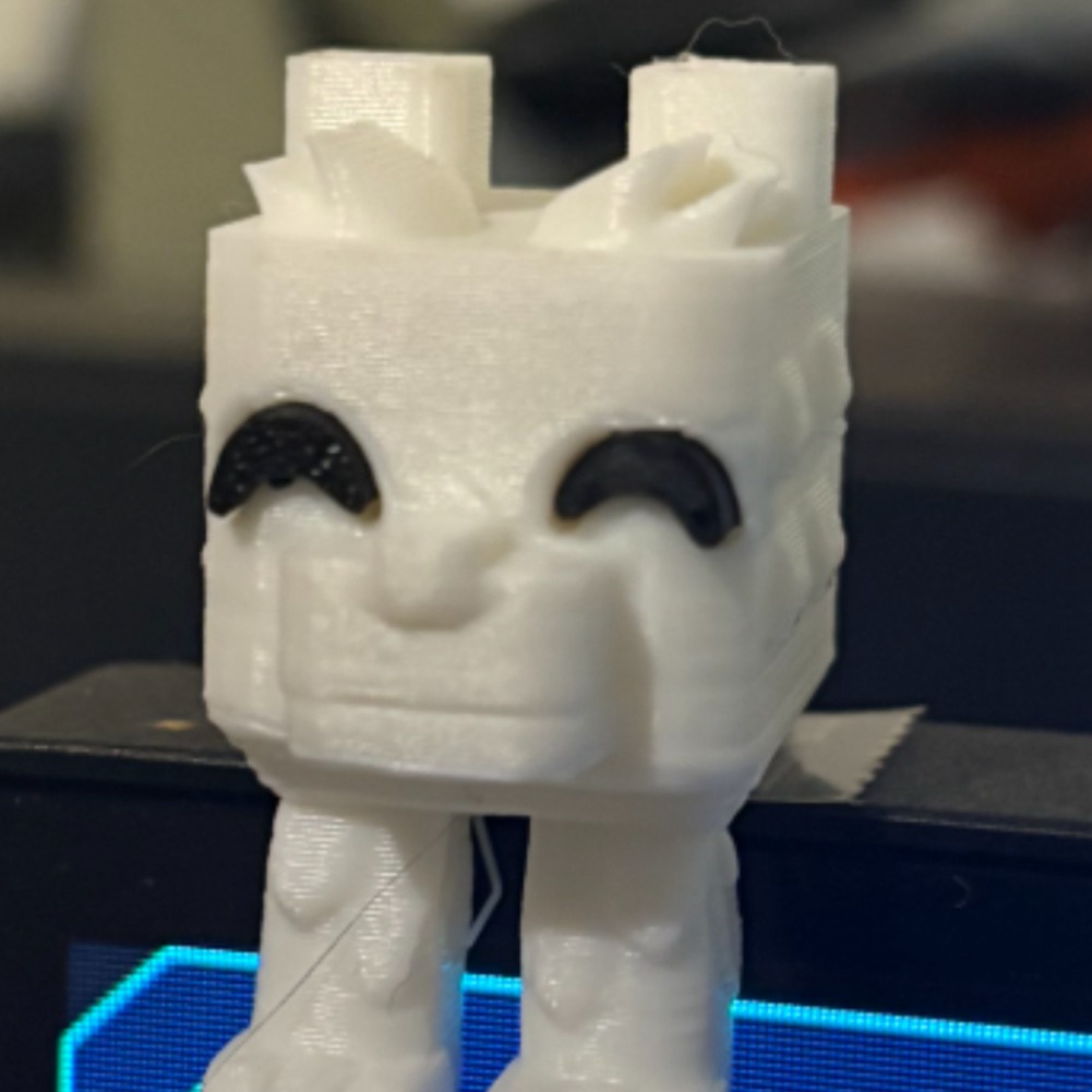 Cute Creeper Dog Computer Moni - 3D Printing Laptop incelemesi ve fiyatı