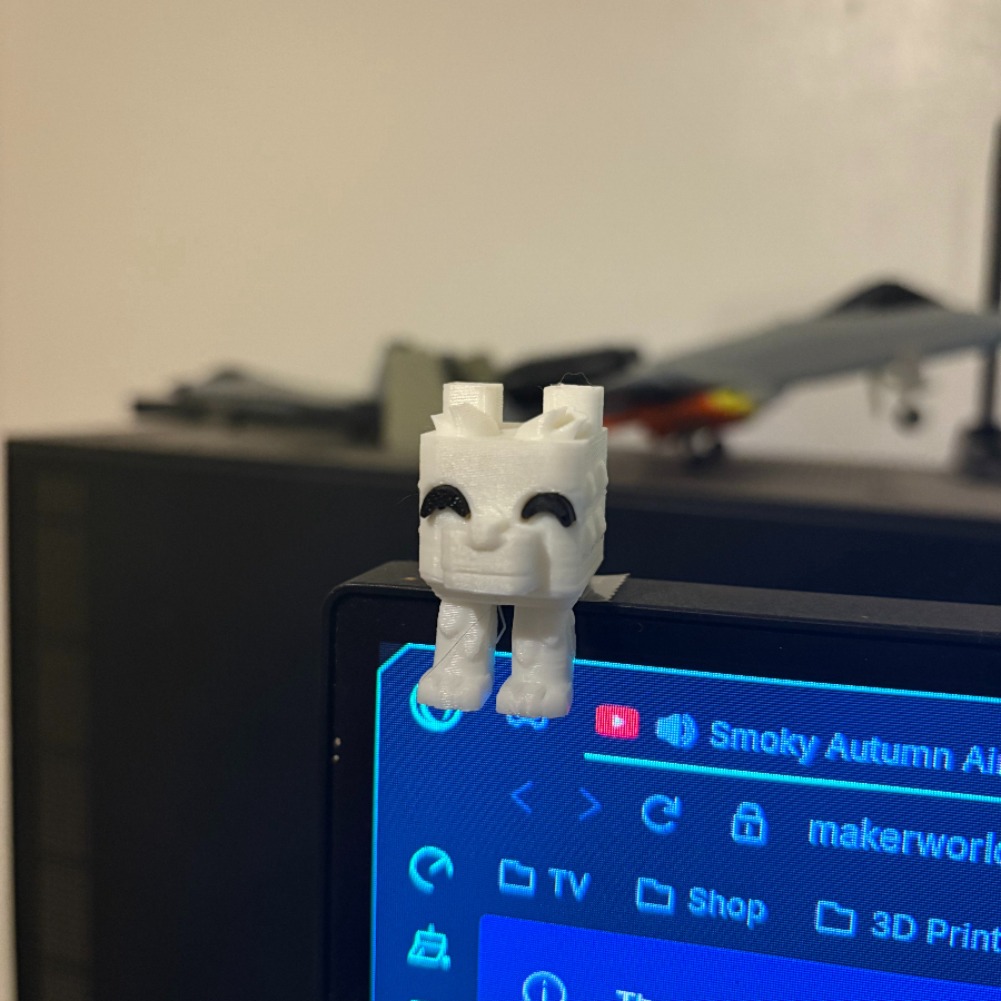 Cute Creeper Dog Computer Moni - 3D Printing Laptop incelemesi ve fiyatı