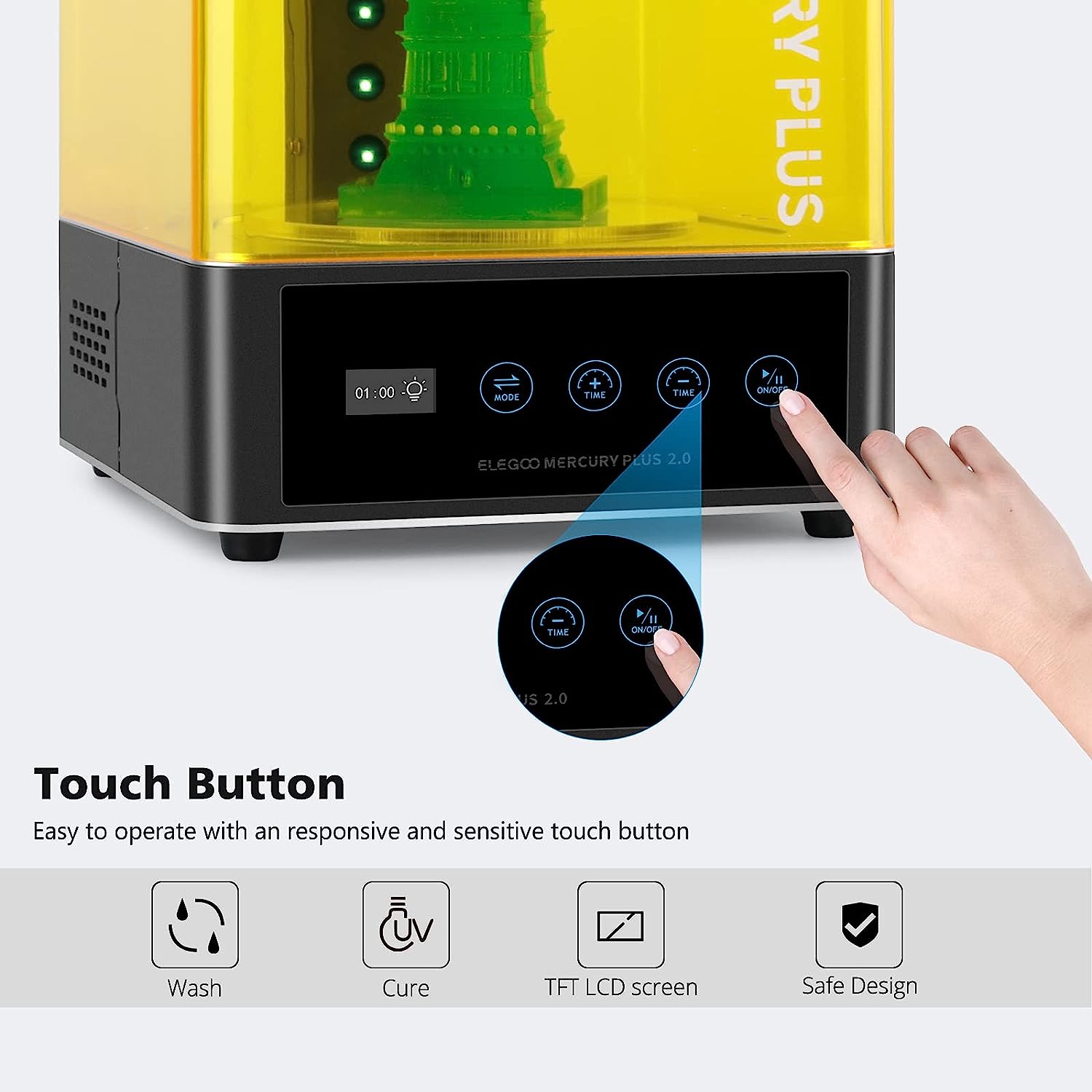 ELEGOO Mercury Plus 2.0 3D Pri - 3D Printing Sla incelemesi ve fiyatı