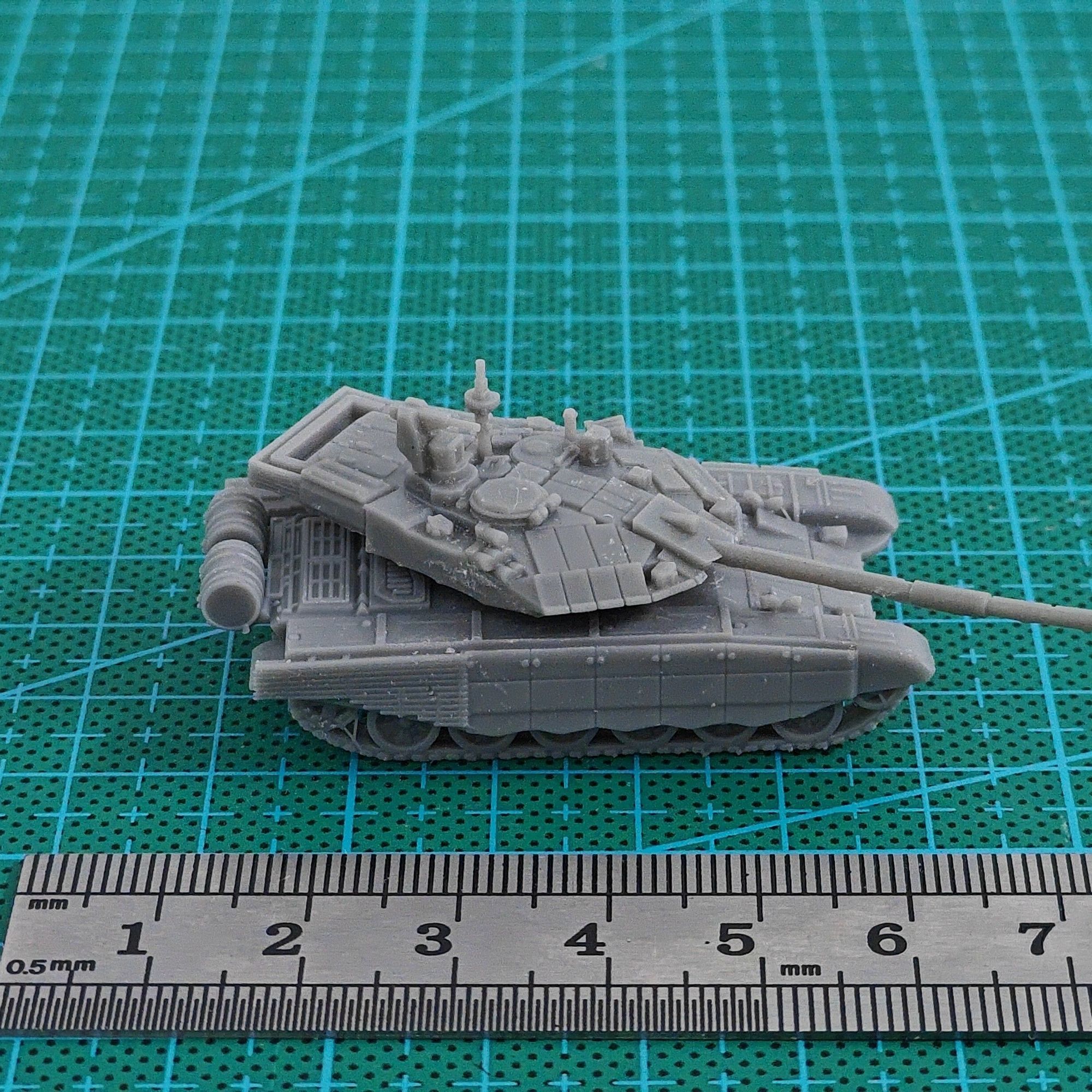 Unpainted 1/144 Scale T-90M Pr - 3D Printing Sla incelemesi ve fiyatı