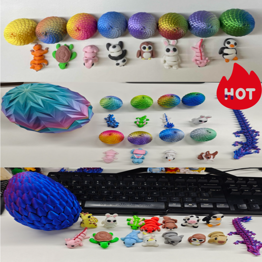 1Set 3D Printed Dragon Eggs wi - 3D Printing Room incelemesi ve fiyatı