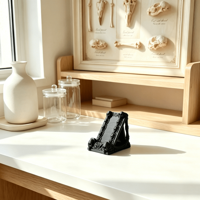 One 3D-printed Gothic skull ph - 3D Printing Room incelemesi ve fiyatı