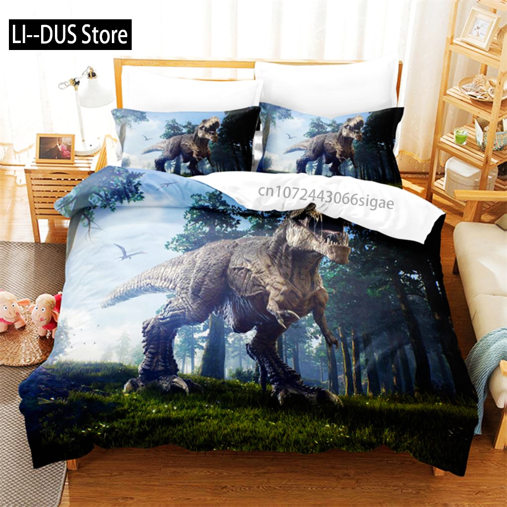 Dinosaur Duvet Cover Microfibe - 3D Printing Room incelemesi ve fiyatı