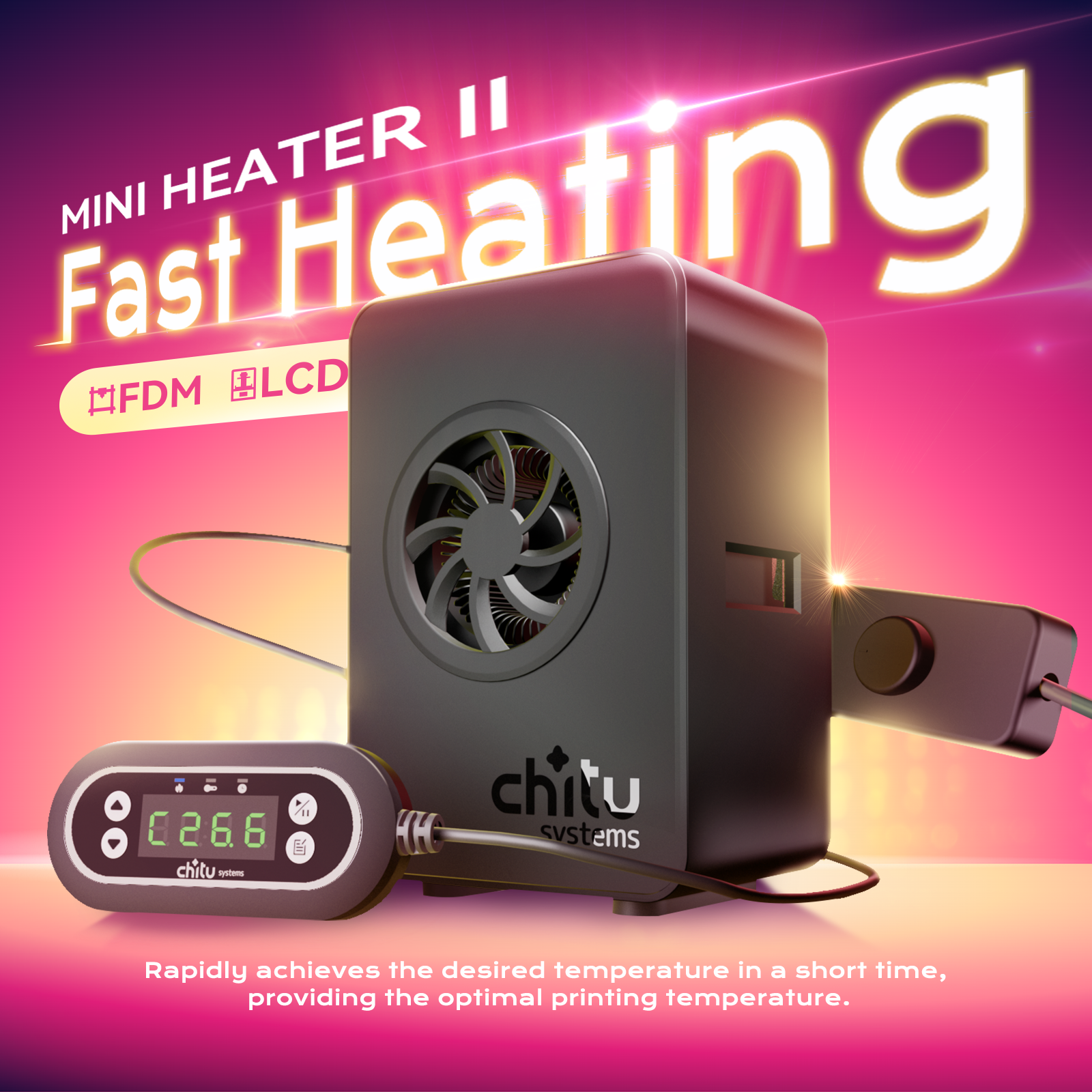 Chitu Systems H2 Mini Heater N - 3D Printing Maker incelemesi ve fiyatı