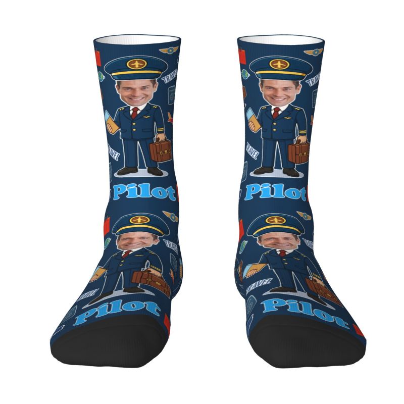 Novelty Men's Funny Pilot Cust - 3D Printing Design Free incelemesi ve fiyatı