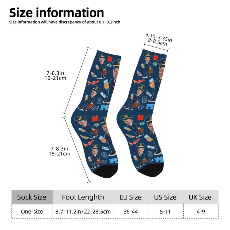 Novelty Men's Funny Pilot Cust - 3D Printing Design Free incelemesi ve fiyatı