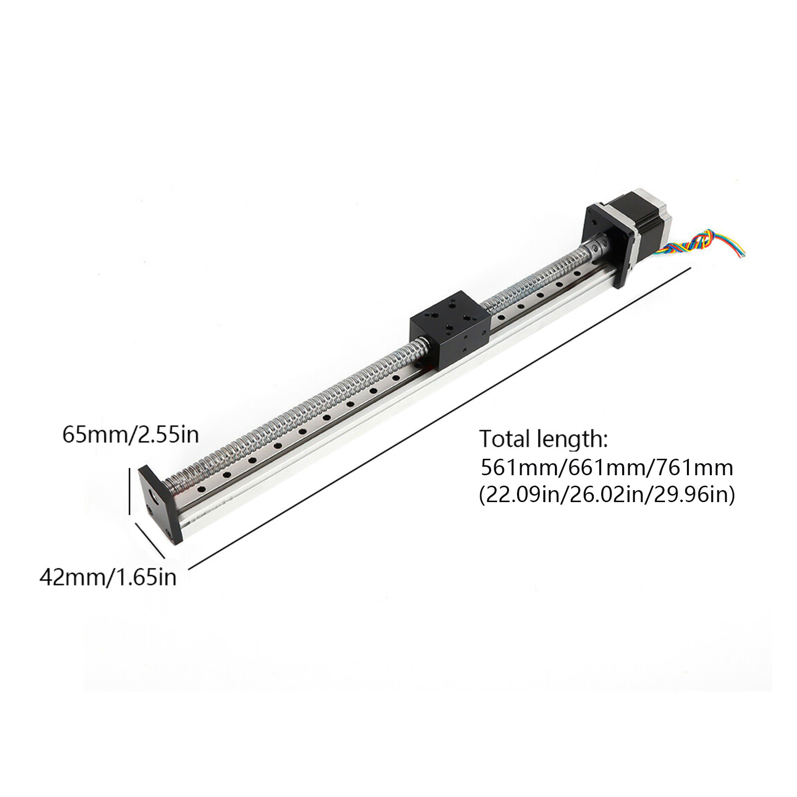600mm 24V CNC Linear Actuator  - Linear Guide Rail incelemesi ve fiyatı