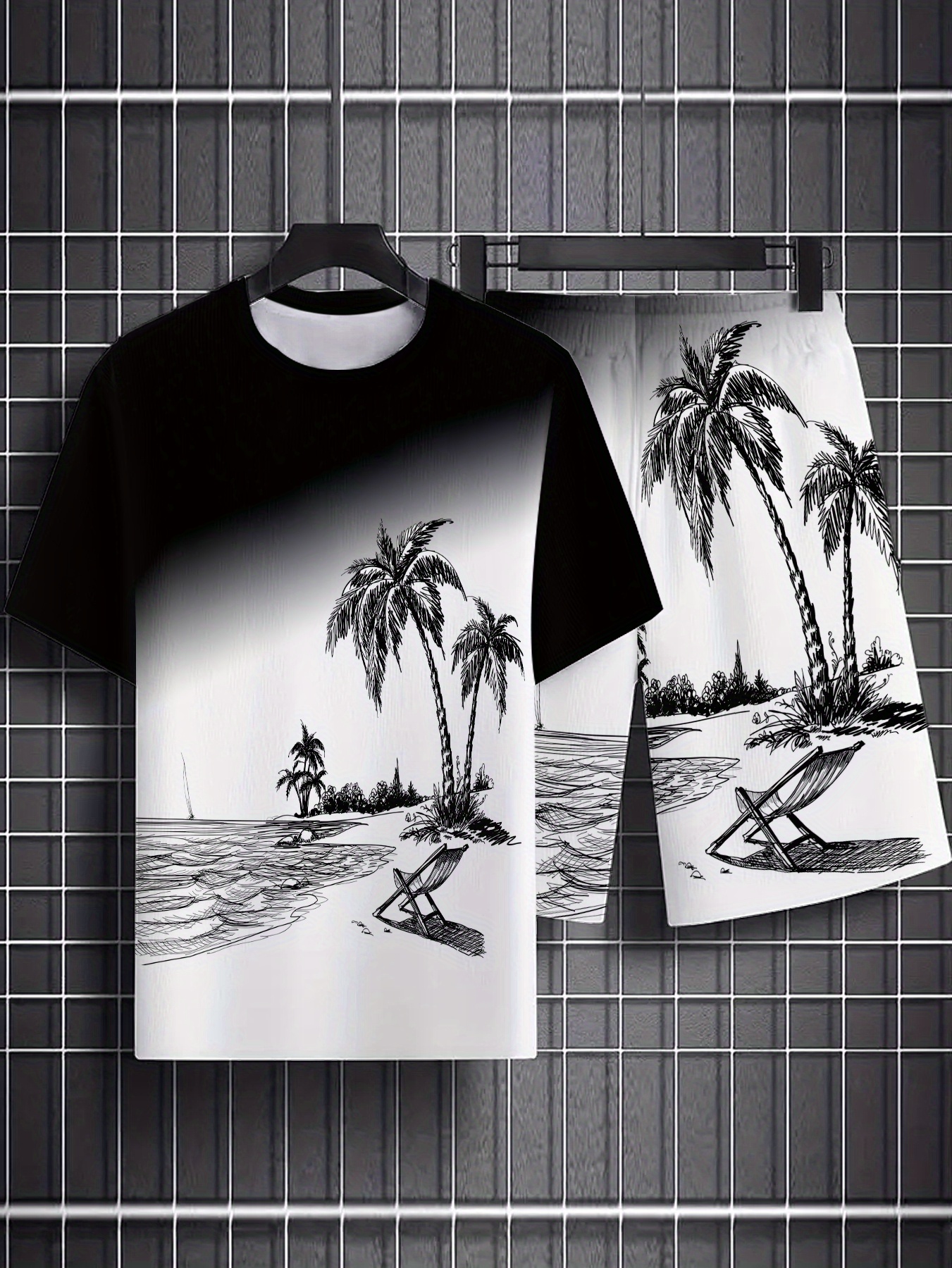 2026 Summer New Men's Short-Sl - 3D Printing Design Free incelemesi ve fiyatı
