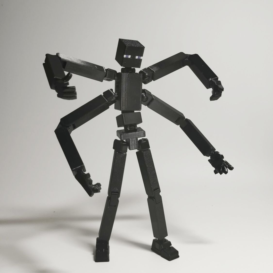 3D Printed MC Mutant Enderman, - 3D Printing Viral incelemesi ve fiyatı