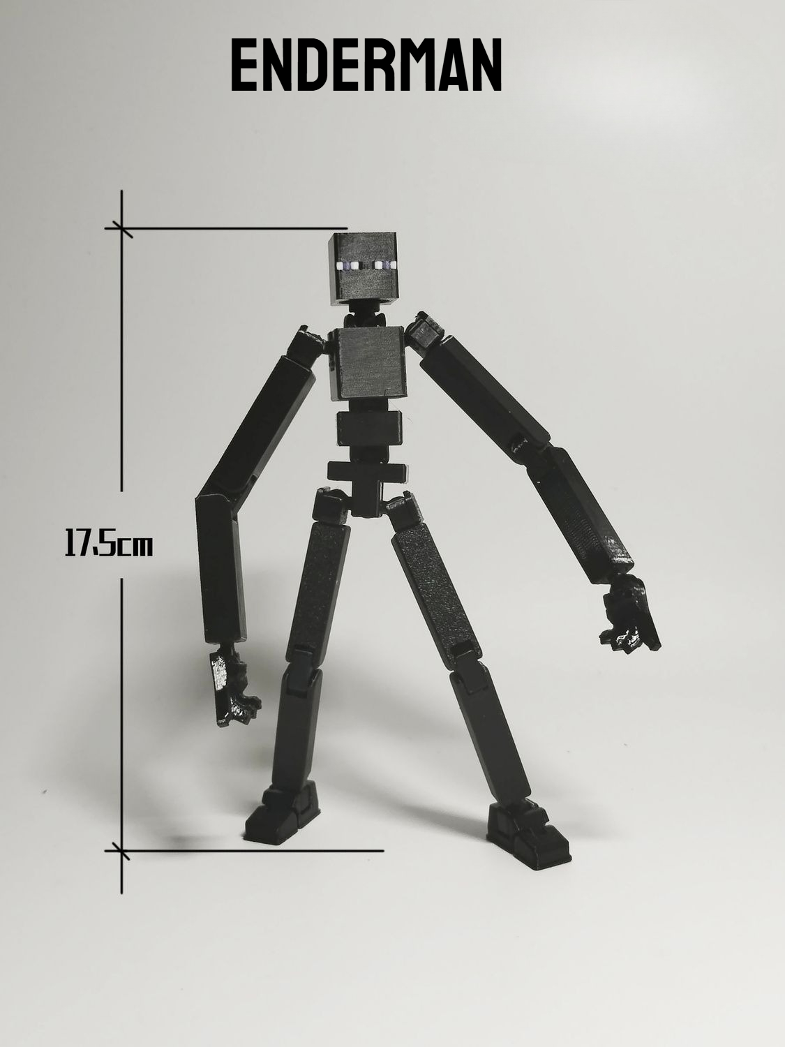 3D Printed MC Mutant Enderman, - 3D Printing Viral incelemesi ve fiyatı