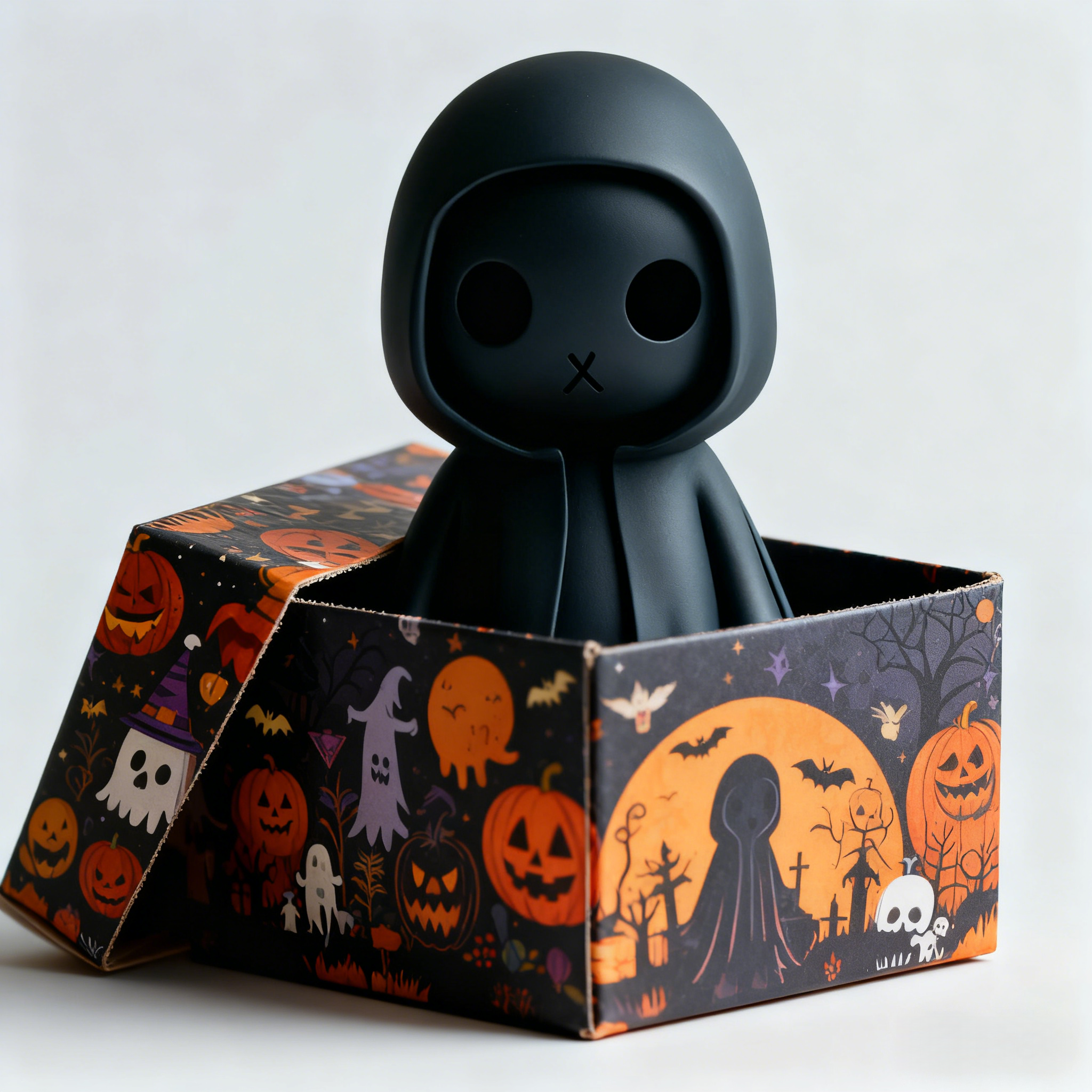 Black & White Ghost 3D Printed - 3D Printing Viral incelemesi ve fiyatı