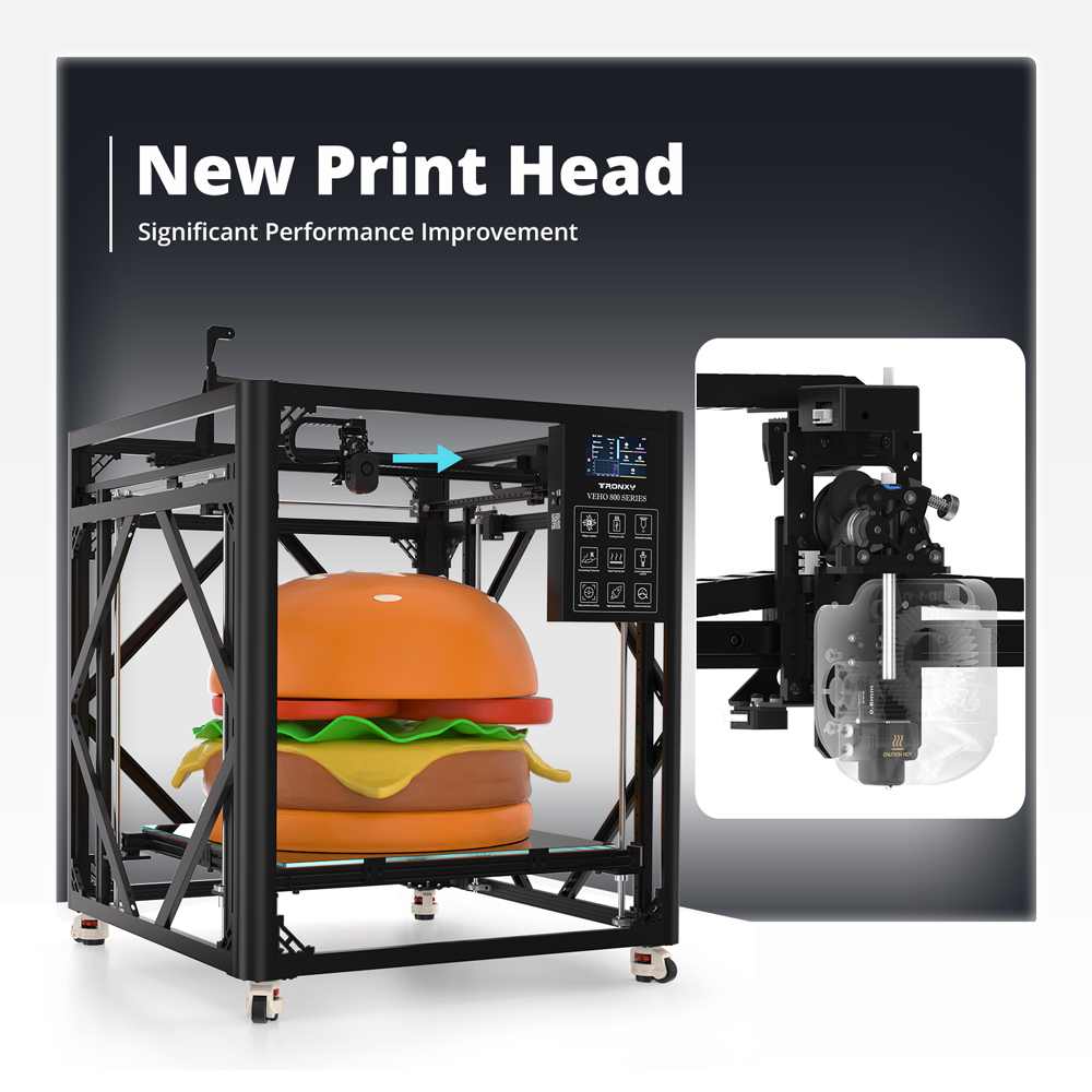 Tronxy VEHO-800-12 or PRO Larg - 3D Printing X Y Z Axis incelemesi ve fiyatı
