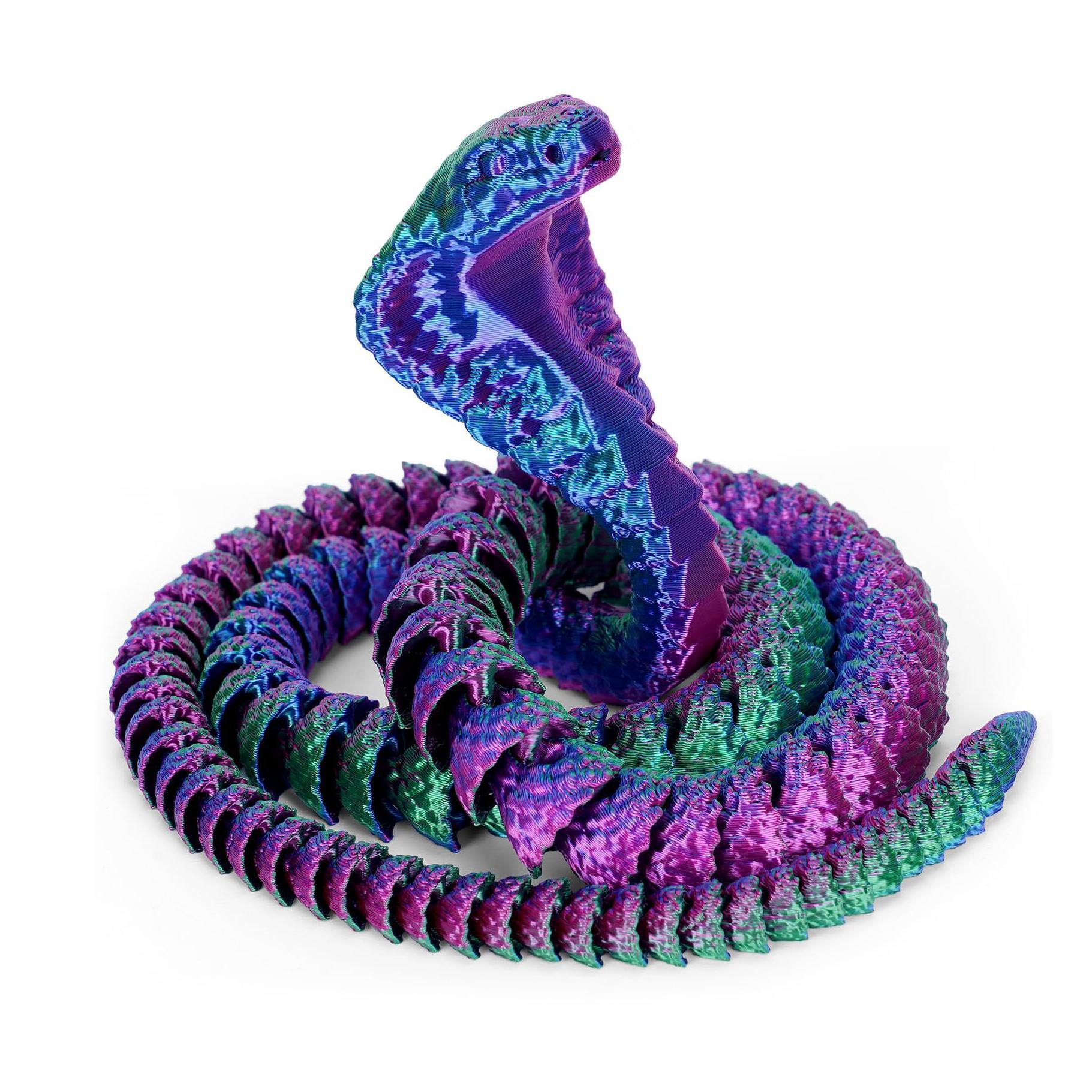 3D Printed Snake Serpent Figur - 3D Printing Room incelemesi ve fiyatı