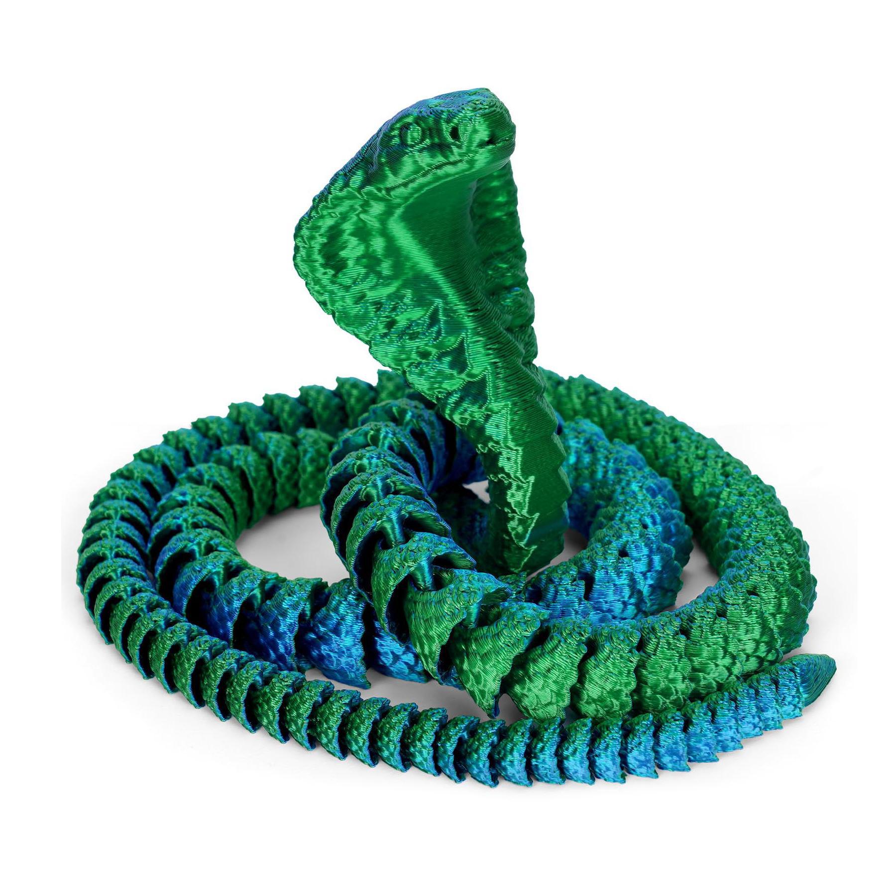 3D Printed Snake Serpent Figur - 3D Printing Room incelemesi ve fiyatı