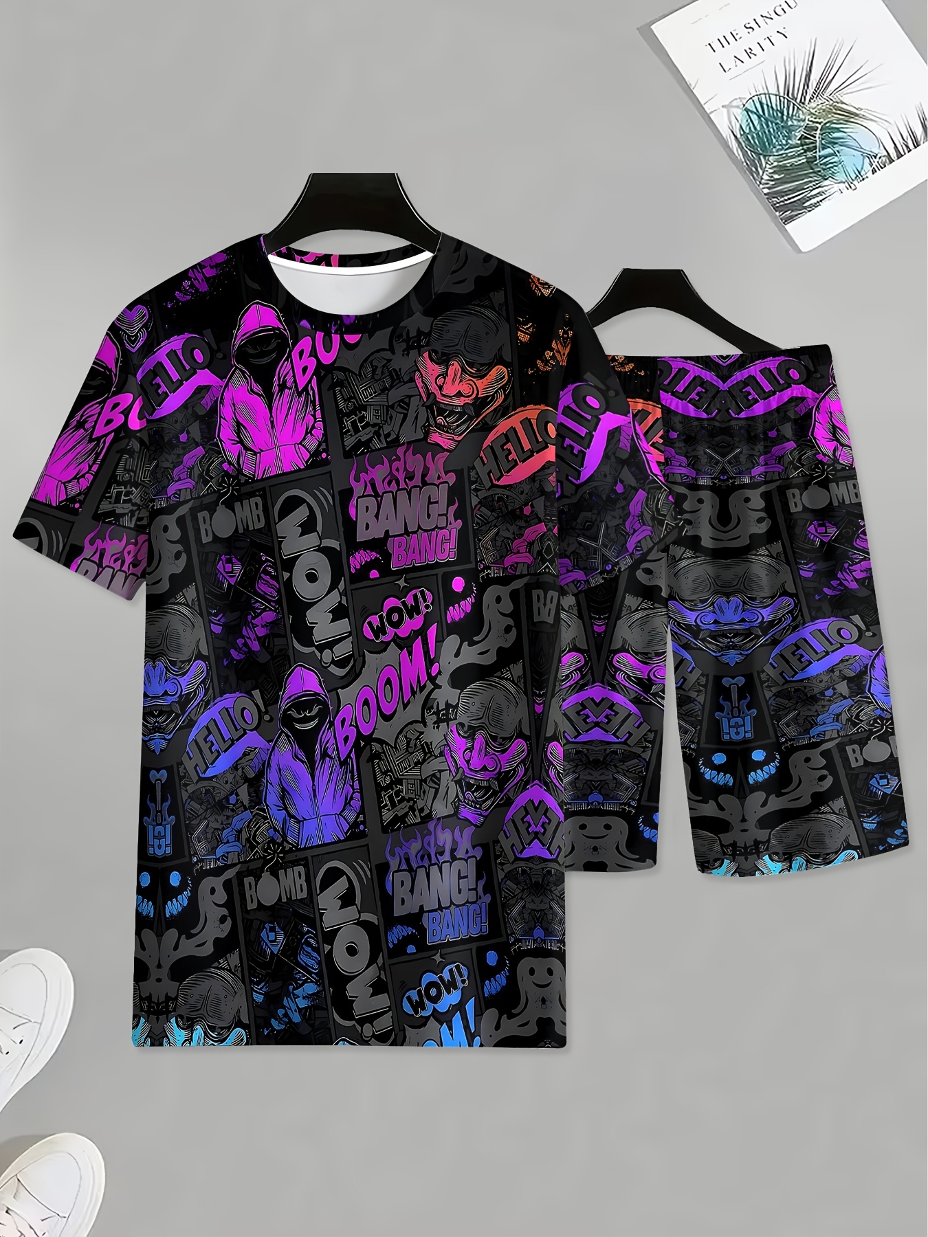 2026 Summer New Men's Short-Sl - 3D Printing Design Free incelemesi ve fiyatı