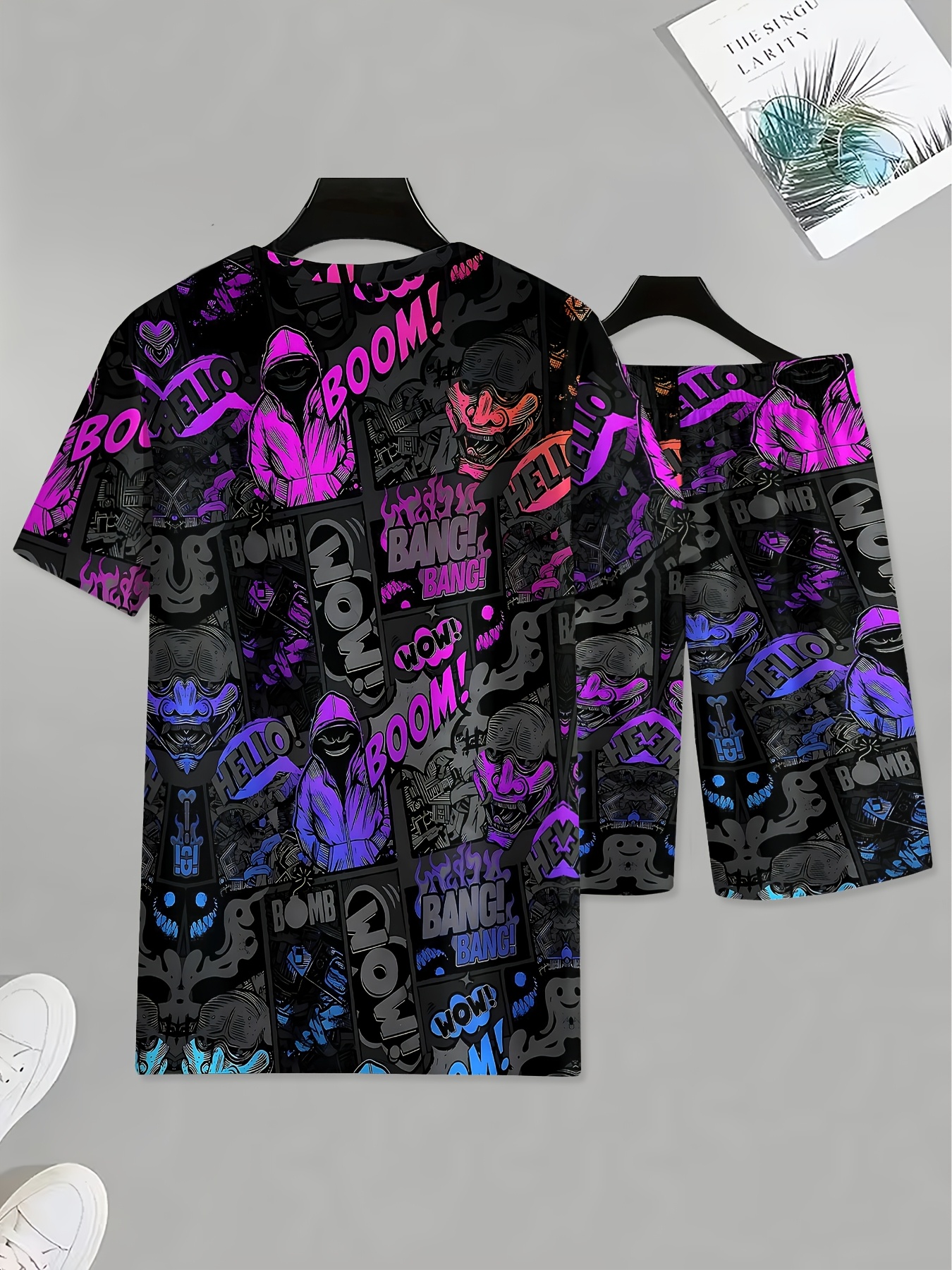 2026 Summer New Men's Short-Sl - 3D Printing Design Free incelemesi ve fiyatı