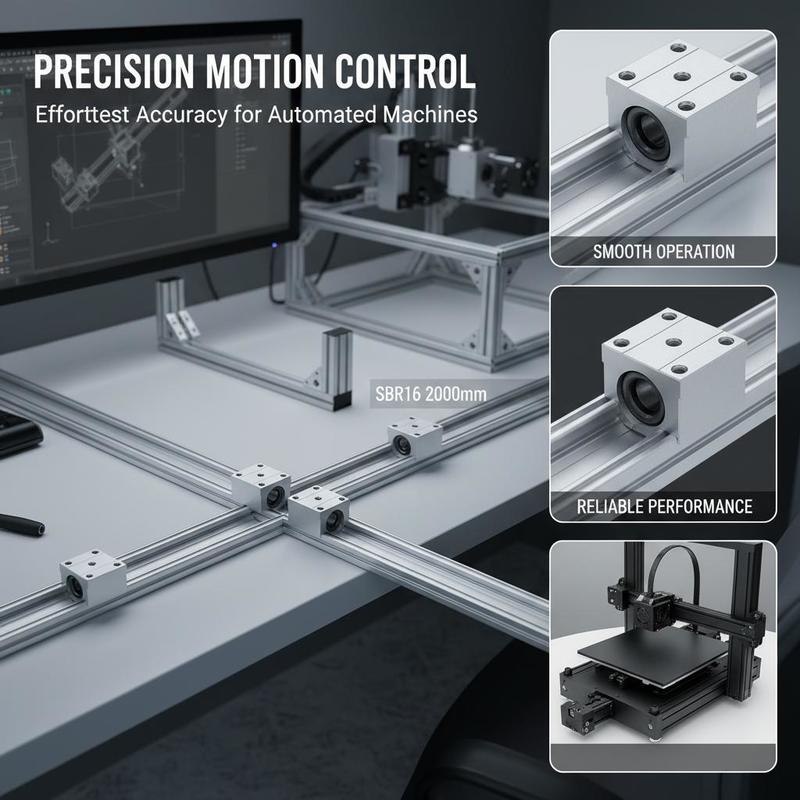 Linear Sliding Track Set 2000m - Linear Guide Rail incelemesi ve fiyatı