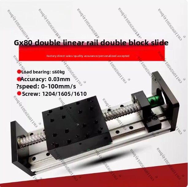 GX80*100double Slider Double L - Linear Guide Rail incelemesi ve fiyatı