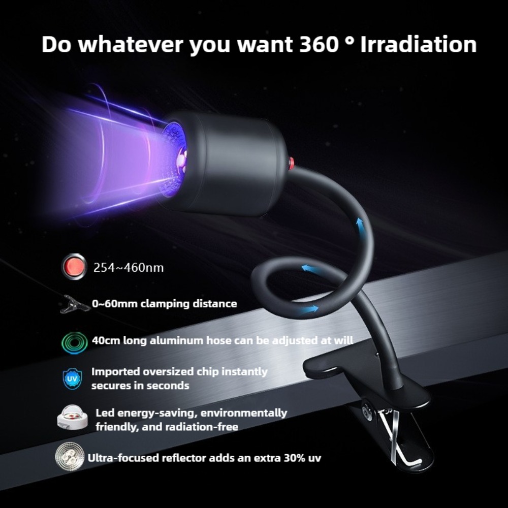 Handheld Clamp UV Curing Lamp  - 3D Printing Sla incelemesi ve fiyatı